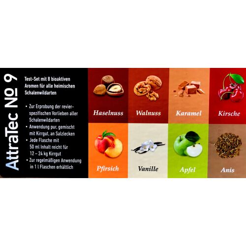 AttraTec No 9 Lockmittel mit bio-aktiven Aromen 1 L Vanille