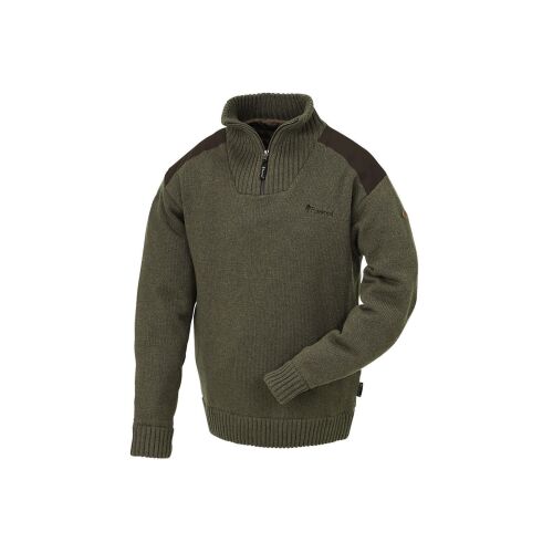 Pinewood Herrenpullover New Stormy Troyer Braun 3XL
