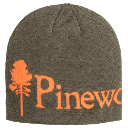 Pinewood Beanie grün/orange