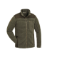 Pinewood Herren Fleecejacke Prestwick Exclusive Oliv Melange/Suede Brown