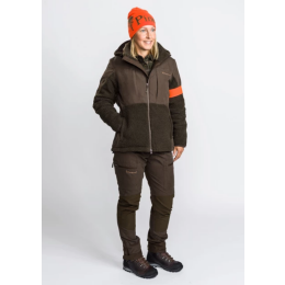 Pinewood Damen Hose Caribou Hunt Braun/Oliv