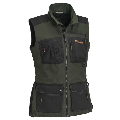 Pinewood New Dog Sports Damen Weste moosgrün/schwarz