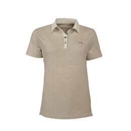 Blaser Polo Hemd Damen beige mlange 42