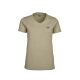 Blaser V-T-Shirt Damen beige mélange