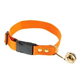 Farm-Land Halsband mit Glocke orange