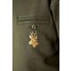 Hubertus Sweatshirt mit Polokragen Motiv Bock 2XL