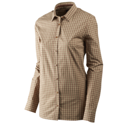 H&auml;rkila Selja Lady L/S Bluse Moonlight rose check L