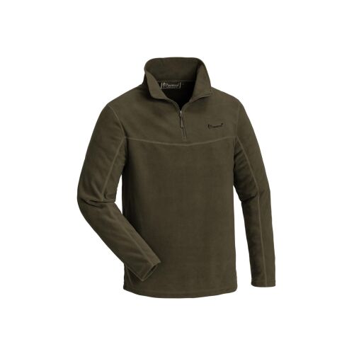 Pinewood Herren Fleece Sweater Tiveden Jagdgrün XL