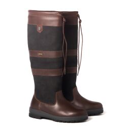 Dubarry Damenstiefel Leder Galway 42 Black/Brown