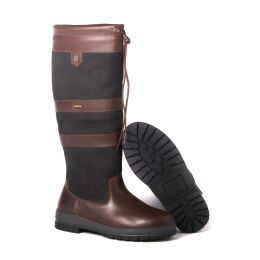 Dubarry Damenstiefel Leder Galway 42 Black/Brown