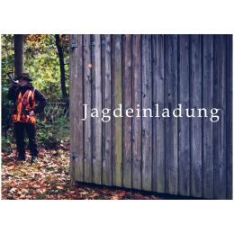 Jagdeinladung Jagdhornbl&auml;ser a 10 Stk