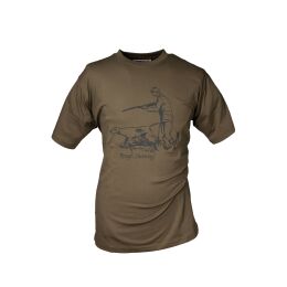 Hubertus T-Shirt Rough Shooting schilf