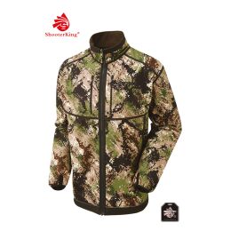 Shooterking Herren Softshelljacke DIGITEX Green/Brown