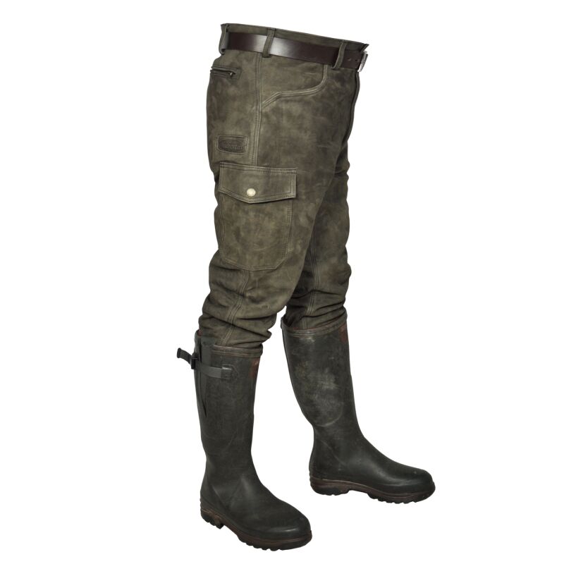 Hubertus Stiefellederhose 29
