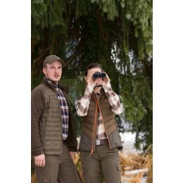 Blaser Daunen Weste Damen braun 38