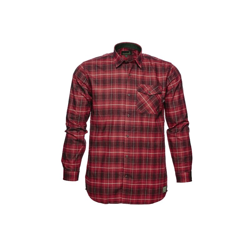 Seeland Helt Hemd Herren Biking red check 3XL