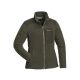 Pinewood Wildmark Membran Damen Fleece Jacke Jagdbraun/Wildlederbraun