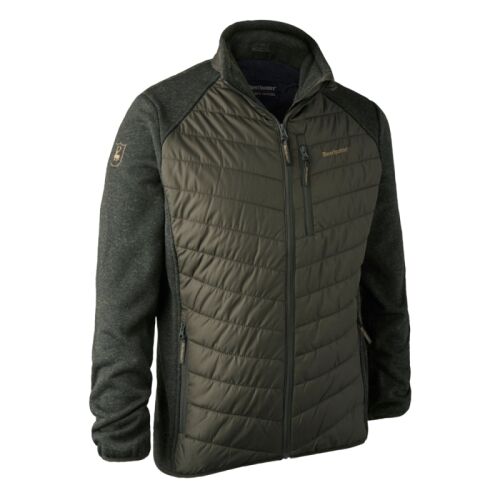 Deerhunter Herren Jacke Moor Wattiert mit Strick Timber M