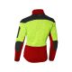 PSS X-Treme Arctic Faserstrickjacke rot/gelb