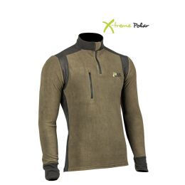PSS X-Treme polar Fleeceshirt grün/schwarz