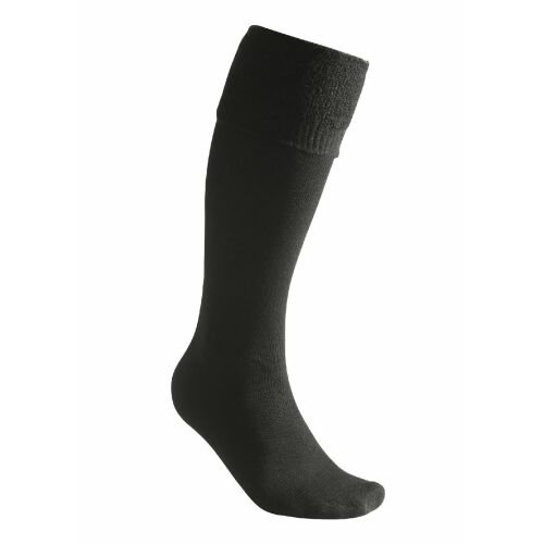 Woolpower Socken 400 Kniehoch schwarz 45-48
