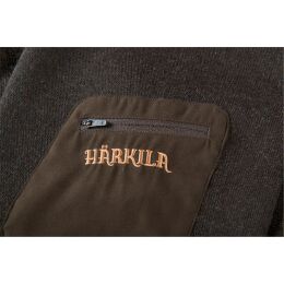 H&auml;rkila Norja HSP Windblocker Strickjacke Herren braun