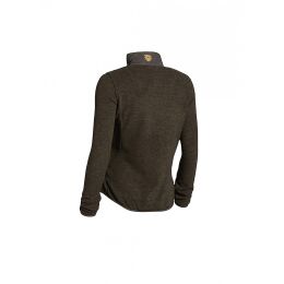 Northern Hunting Damen Fleeceshirt Freja Langarm Braun