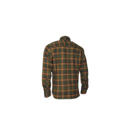 Northern Hunting Herren Hemd Magne Gr&uuml;n/Braun/Orange kariert 3XL