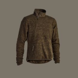 Northern Hunting Herren Langarm Fleeceshirt Thorlak Gr&uuml;n