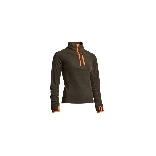 Northern Hunting Damen Funktionsunterwäsche Langarmshirt Revna Braun/Orange XS/S