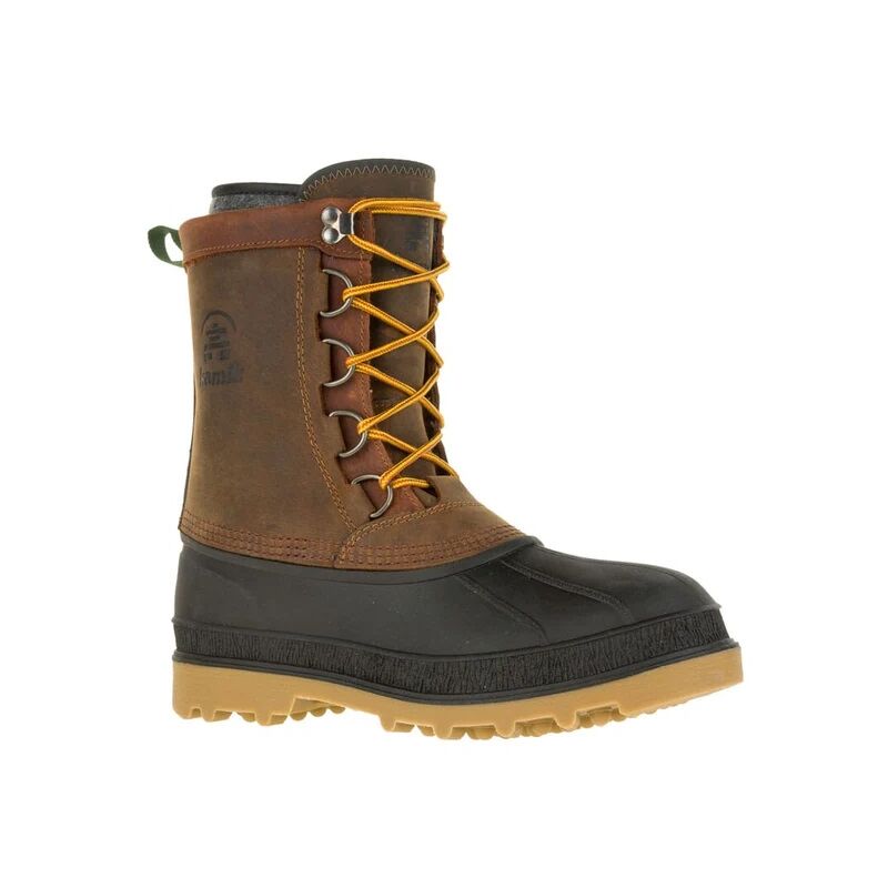 Kamik Herren Winterstiefel William Gaucho Brown 47