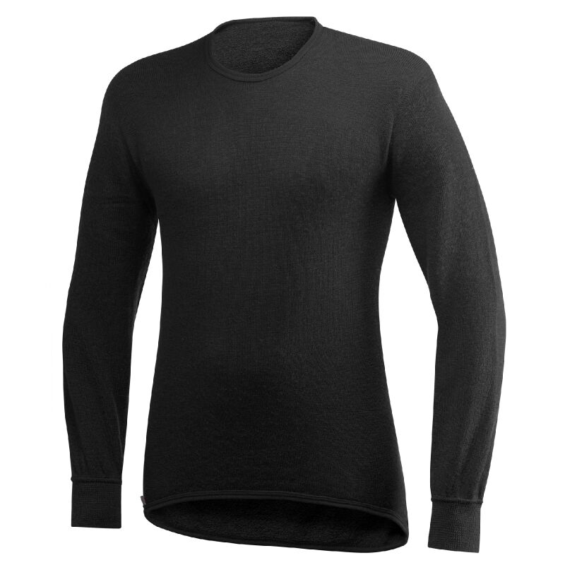 Woolpower Crewneck Unterhemd Oberteil 200 XL black