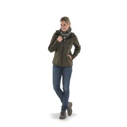 Blaser Suede Jacke Damen oliv