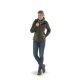 Blaser Suede Jacke Damen oliv 38