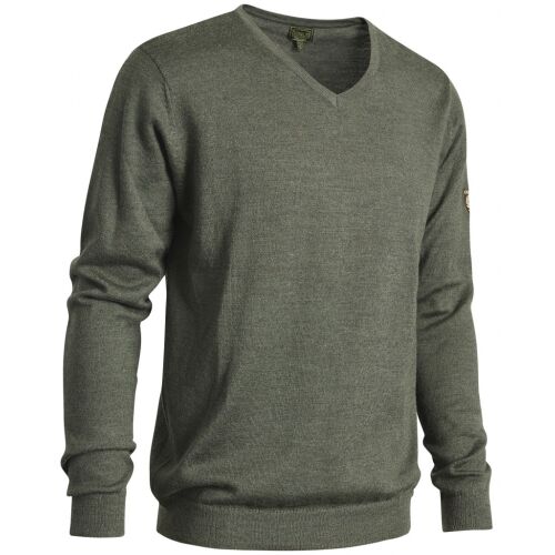 Chevalier Herren Merino Pullover Gart Grün