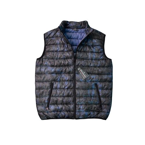 Deerhunter Herren Weste Steppweste Blue Camo Special Größe L