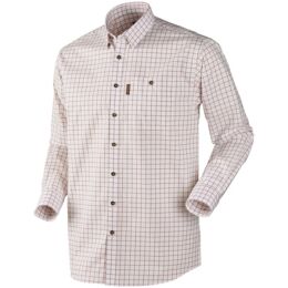 H&auml;rkila Stenstorp Hemd Burnt orange check XL