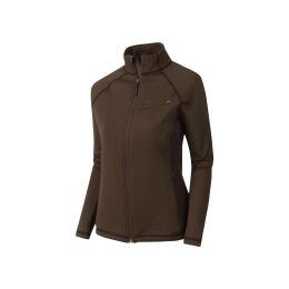 Hrkila Vestmar Hybrid Lady Fleecejacke Slate brown melange