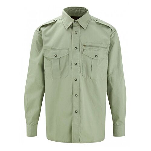 Shooterking Free Move Shirt Kinder Jagd Hemd Kinderhemd - light olive 170/178