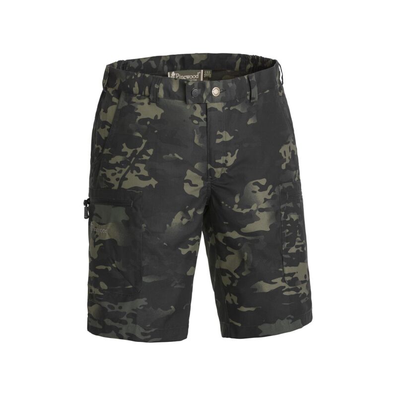 Pinewood Shorts Caribou Camou TC Shorts Black Jungle