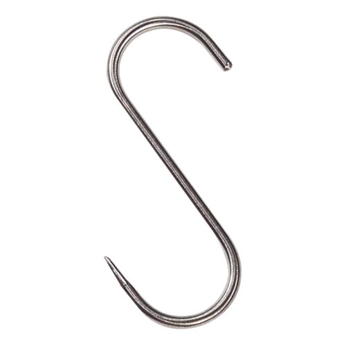 LANDIG Edelstahlhaken in versch. Stärken 120/5mm für 35 Kg