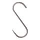 LANDIG Edelstahlhaken in versch. Stärken 120/5mm für 35 Kg
