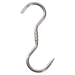 LANDIG Edelstahlhaken in versch. St&auml;rken 220/9mm f&uuml;r 125 Kg.