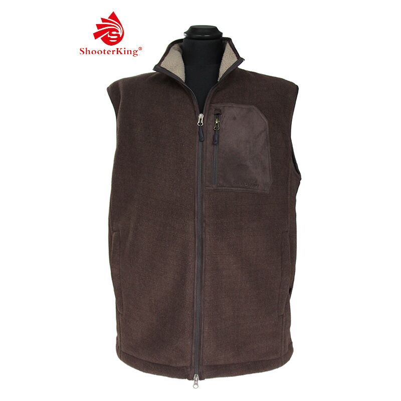 Shooterking Herren Fleece Weste Forest XL