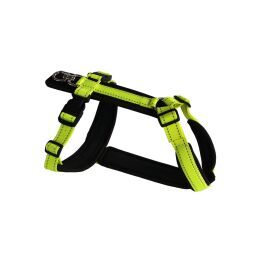 AKAH Hundegeschirr Tracker neongelb S