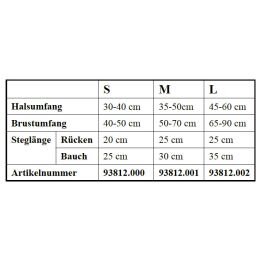 AKAH Hundegeschirr Tracker neongelb S