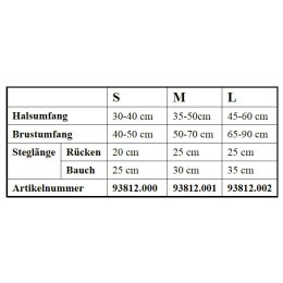 AKAH Hundegeschirr Tracker neongelb L