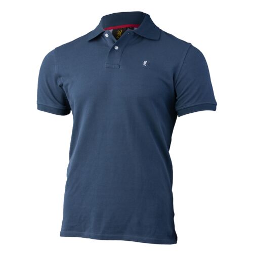 Browning Herren Poloshirt Ultra blau S