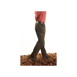 Hubertus Jagdhose Hydro mit Stretch dunkeloliv 25