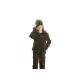 Hubertus Kinder Fleece Wende Jacke Camouflage/Braun